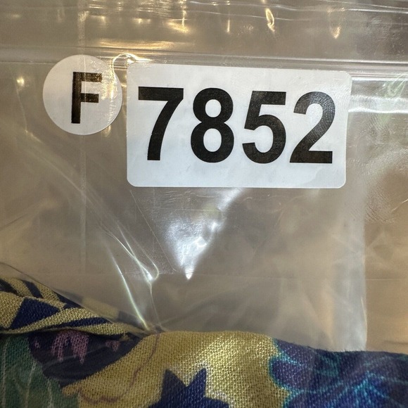 Soft Surroundings Open Front Kimono Cardigan Womens‎ S/M Blue Floral Artsy Boho - Picture 10 of 10